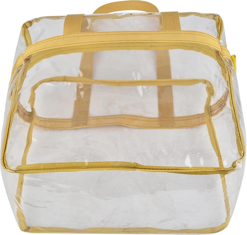 USPECLARE Clear Tote Bag for Stadium Events, 12x6x12 Transparent Stadium Bag for Work, Sports Games,Gym，Concerts - Image 4